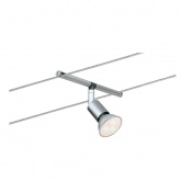 Тросовая система 5 светильников Paulmann Set Spice Salt GU5.3 max. 5x4W 230/12V 10m хром матовый