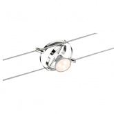Тросовая система 4 светильника Paulmann Wire System Cardan LED GU5.3 4x4W 4x230lm 230/12V 10m хром