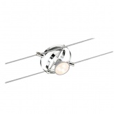 Тросовая система 6 светильников Paulmann Wire System Cardan LED GU5.3 6x4W 6x230lm 230/12V 12m хром