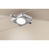 Светильник Paulmann Spot MacLED для тросовой системы 4W 200lm 2700-6500K 12V хром матовый