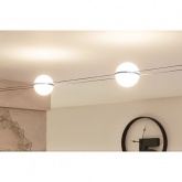 Светильник Paulmann 2Line Spot Tom для тросовой системы 1х4W 300lm 2700K 24V белый/хром матовый