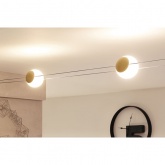 Светильник Paulmann LED 2Line Spot Lynn для тросовой системы 5W 280lm 2700K 24V d92mm цвет светлый
