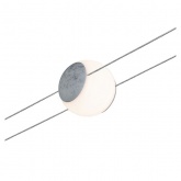 Светильник Paulmann LED 2Line Spot Emma для тросовой системы 5W 280lm 2700K 24V D92mm цвет бетон