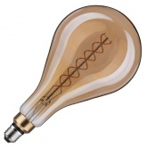 Лампа филаментная светодиодная Paulmann LED Vintage BigDrop DIM 7W 2000K E27 400lm gold