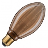 Лампа филаментная светодиодная Paulmann LED Vintage B75 Innenkolb ring 4W 1800K 230V E27 200lm gold