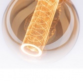 Лампа филаментная светодиодная Paulmann LED Vintage G95 Innenkolb spiral 4W 1800K E27 200lm gold