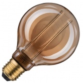 Лампа филаментная светодиодная Paulmann LED Vintage G95 Innenkolb spiral 4W 1800K E27 200lm gold