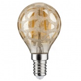 Лампа филаментная светодиодная Paulmann LED Vintage DIM 4,5W 2700K E14 Прозрачный кроко-лед