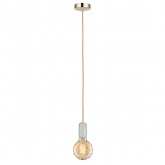 Лампа филаментная светодиодная Paulmann LED Vintage G95 DIM 7,5W 2500K E27 Золотой кроко-лед