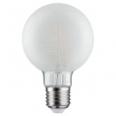 Лампа филаментная светодиодная Paulmann LED Vintage G80 DIM 7,5W 2700K E27 ледяной кристалл