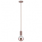 Лампа филаментная светодиодная Paulmann LED G95 7,5W 2700K E27 медное покрытие