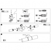 Светильник настенный 2x40W Lenia 230V E14 Хром/непрозрачный