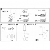 Светильник настенный 2x40W Gemini 230V E14 Хром/Сатин