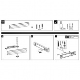 Светильник Lukida LED 1x9W, IP44,