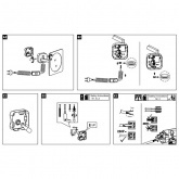 Светильник - зеркало Bela 1x5.7W, 3000K, IP44