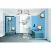 Светильник W-D Linea 60 IP44 11W LED Chr-sat