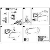 Светильник Tucana WL IP44 LED, 1x4.5W, 3000K