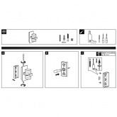 Светильник настенный Diadem IP44 LED 2x3,5W