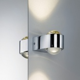 Светильник настенный Capella WL IP44 LED 2x4W Chr