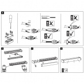 Светильник настенный Arneb IP44 LED 1x9W, белый