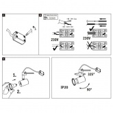 Светильник WD Mintaka IP20 max1x20W GU10 Chr Metall