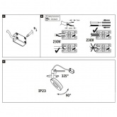 Светильник WD Becrux IP20 LED 1x4W Chr Mt/Kst