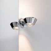 Светильник настенный Sabik IP44 LED dimm 13W Chr