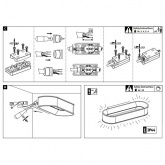 Светодиодный светильник Agena IP44 LED DIM 20W 2700K 230V 1800Lm матовый белый