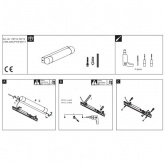 Светильник настенный Orgon IP44 LED 1x10.5W 700mm