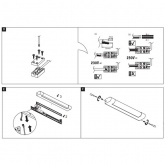 Светильник для ванной комнаты Mizar IP44 LED 1x10.5W, 1400Lm, 630mm
