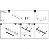 Светильник для ванной комнаты Mizar IP44 LED 1x10.5W, 1400Lm, 630mm