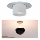 Светильник встраиваемый Paulmann Nova Retro E27 max1x10W Матовый алюминий