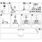 Светильник встраиваемый Paulmann Nova Retro E27 max1x10W Матовый алюминий
