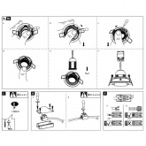 Светильник встраиваемый Paulmann Nova Retro E27 max1x10W Матовый алюминий