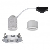 Светильник встраиваемый Paulmann Nova Retro E27 max1x10W Матовый алюминий