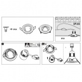 Светильник встраиваемый Paulmann Nova Retro E27 max1x10W Матовый алюминий