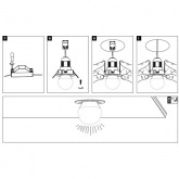 Светильник встраиваемый Paulmann Nova Retro E27 max1x10W Бронза