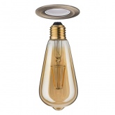 Светильник встраиваемый Paulmann Nova Retro E27 max1x10W Бронза