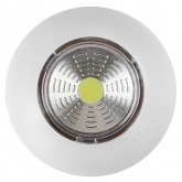 Фонарь ЭРА пушлайт SB-502 NEW Аврора COB, батареи 3xAAA, белый