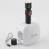 Фонарь Армия России MA-601 Циркон 3W, алюминиевый регул. фокус, 3 режима, Li-Ion аккумулятор, USB