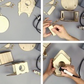 Доска Rexant для выжигания 3D Кормушка для птиц