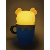 Светильник ночник ЭРА NLED-401-0.5W-BU синий, Встроенный аккумулятор