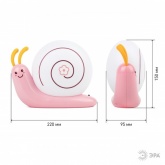 Светильник ночник ЭРА NLED-405-0.5W-P розовый, Встроенный аккумулятор