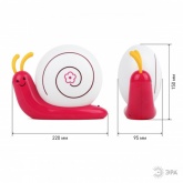 Светильник ночник ЭРА NLED-405-0.5W-M малиновый, Встроенный аккумулятор