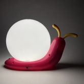 Светильник ночник ЭРА NLED-405-0.5W-M малиновый, Встроенный аккумулятор