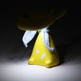 Светильник ночник ЭРА NLED-410-1W-Y желтый, Встроенный аккумулятор