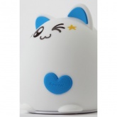 Светильник ночник ЭРА Мягкий NLED-413-1W-BU белый с синим