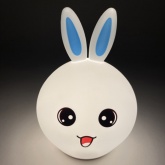 Светильник ночник ЭРА Мягкий NLED-416-2W-BU белый с синим