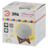 Светильник ночник ЭРА NLED-491-1W-W белый, Подзарядка от USB