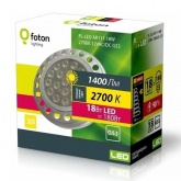 Лампа светодиодная Foton FL-LED AR111 18W 2700K 12V G53 30° 1400Lm теплый свет